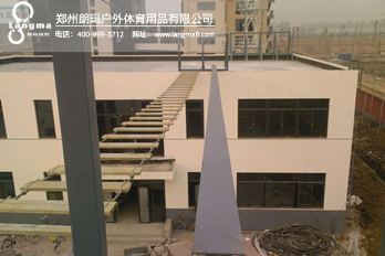 北京特警学院超高空组合训练