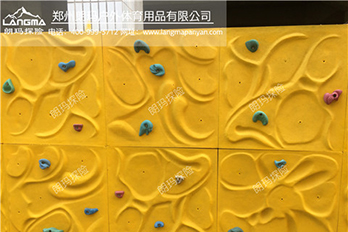 朗玛攀岩墙成功入驻许昌实验小学
